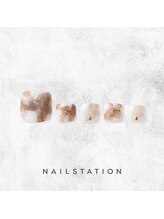 ネイルステーション リンクスウメダ店(NAIL STATION)/ニュアンスネイル／パラジェル
