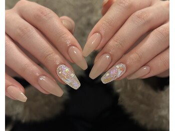 ネイル アバンス 西梅田店(Nail AVANCE.)/オーロラ埋めつくしネイル