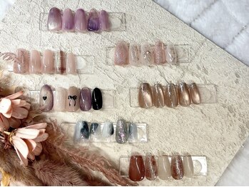 ウユ(uyu)の写真/とってもお得な定額メニューが充実♪トレンドや定番デザインから選べるのでネイルデビューの方にも嬉しい★