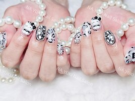 ヒョウ柄ネイル