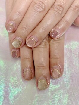 ニュアンスデザインネイル