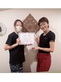 ヒーリング オフ 鷺沼(healing OFF)&nbsp;在籍前に、リンパオイルマッサージ講座を受講していました♪