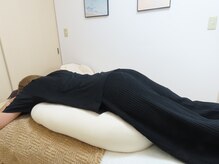ニコ 東日本橋店(nico)の雰囲気（妊婦さんも快適にうつ伏せになれるクッションあり。）