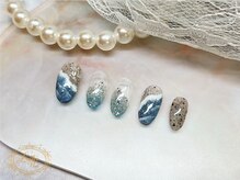 ラスターネイル(Luster nail)/浜辺ネイル