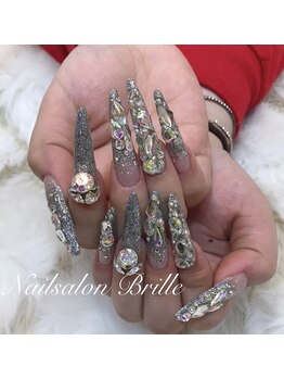 エスフィーネイルサロン ブリーユ(Esfy nailsalon Brille)/キラキラスカルプ