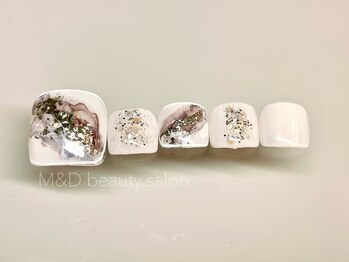 エムアンドディビューティサロン 銀座店(M&D)/【定額フットゴージャスネイル】