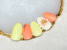 ルアナ(Luana.)/ドロップフラワーネイル