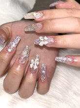 ビーネイル(be Nail)/キラキラリボン☆