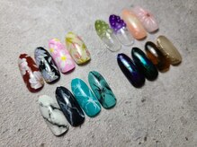 ビーベルネイル(B.Bell Nail)の雰囲気（手描きアートもご相談ください。）