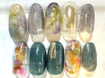 LWHの写真/【持ち込み歓迎★】アート/オーダーネイルで特別感を演出!サンプルから選択も◎イベント前の駆け込みにも♪