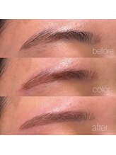ヴァイス(VAICE)/間引き込/ふんわり眉/眉カラー