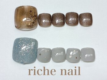 リッシュネイル 新百合ヶ丘店(riche nail)/Foot定額コース