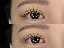 最新のLEDまつエク×パリエクでどの角度から見てもパッチリと◎