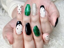 マハロネイル(Mahalo Nail)/持ち込みデザイン　¥7800～
