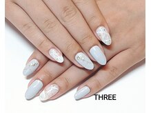 ネイルアンドまつげエクステ専門サロン スリー(THREE)/大理石アート
