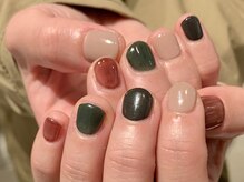 ネイルズ ララ(nails Lala)/ショートネイル。