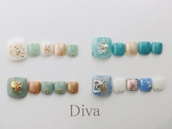 ネイルサロン ディーバ ギンザ(Nail salon Diva GINZA)/フットネイル