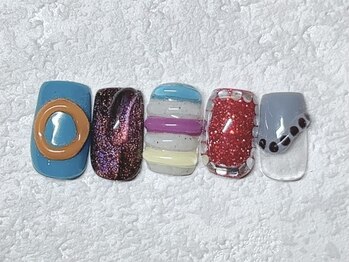 セルフィッシュネイルスタジオミルク(selfish nail studio MILK)/yuna指名限定　定額8500円