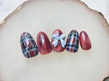 ネイルサロン フローリア(nail salon Florir)/チェック柄ネイル