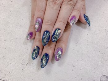 ネイル ビューティーマジック 葛西本店/ギャラクシーネイル