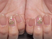 エーケーネイル(AKnail)/押し花ネイル