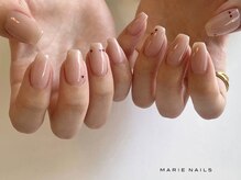 マリーネイルズ 大阪梅田店(MARIE NAILS)/新規様6000円0731aくすみカラー