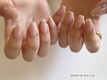 マリーネイルズ 大阪梅田店(MARIE NAILS)/新規様6000円0731aくすみカラー