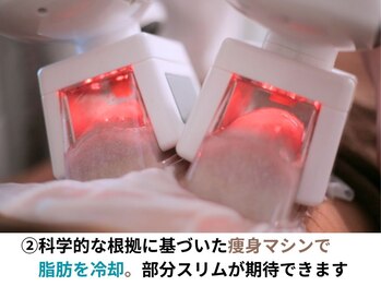 エステティックトレーニングサロン ボディネイト(Body Nate)/脂肪冷却で部分スリム