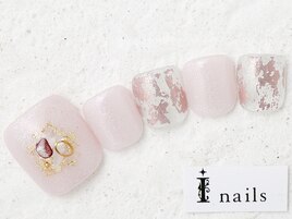 シンプルピンクフット