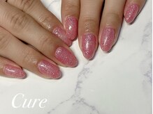 ネイル アンド まつげエクステサロン キュア(Cure)/ピンクラメ