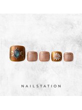 ネイルステーション ルミネ大宮店 (NAIL STATION)/ミラーネイル／パラジェル