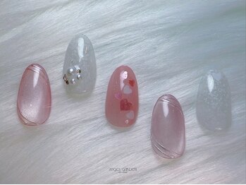エンジェルガーデンネイル 池袋店(Angelgarden nail)/バレンタイン ハート マグネット
