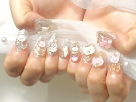 ☆ボンボンドロップネイル☆