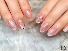 バレンタインネイル×マグネット