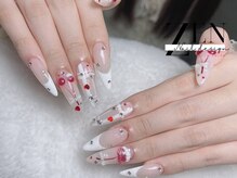 ゼン ネイル デザイン 池袋(ZEN NAIL DESIGN)/長さだしやり放題×つけ放題