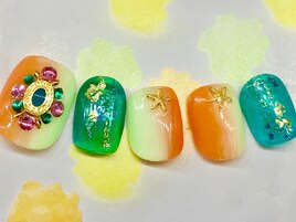 エスニック　ターコイズデザイン