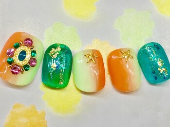 ルフリーク(Le Freak)/エスニック　ターコイズデザイン