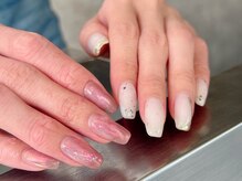 ソウ 難波店 nail salon Sou/うるうるニュアンスnail