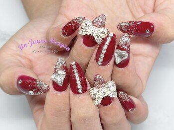 アン ジョーヌドラゴ/【自爪ネイル】冬カラー