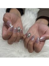 トータルサロン 白べぇーっ プラス/埋めつくしネイル