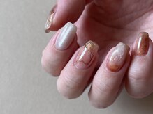 プチナノ(petitnano)/【rina】ニュアンスネイル