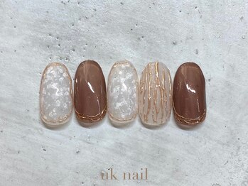 ユーケーネイル(uk nail)/定額アート7500円