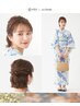 【浴衣着付け】8月15日は福山夏まつりあしだ川花火大会♪20分