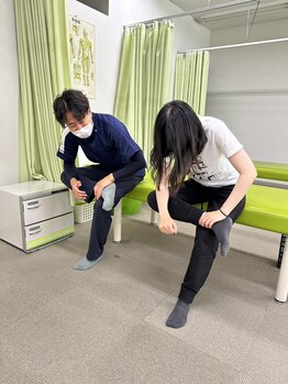 整骨院こころ 曙院/簡単なストレッチ