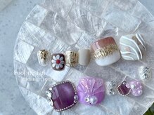 ネイルサロン ジョアアンジェ 天王寺店(joie ange)/マーメイドネイル　フット