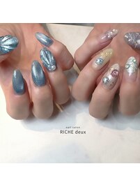 カラフルヨーヨーネイル
