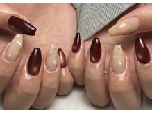 レオネイル(Leo nail)/秋ネイル