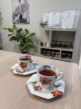 ルポアン(Repos an)/トリートメント後のハーブティー