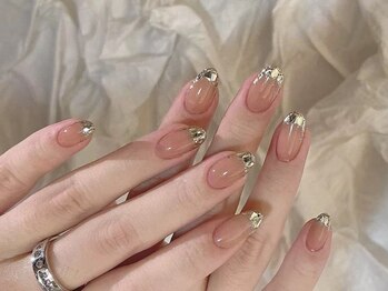 ミューネイル(Miu Nail)の写真/フレンチ/グラデーション/チーク/パール等,お好きな色を選択♪お色の変更もOK◎お得なクーポンもご用意☆