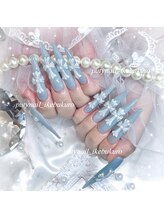 プティネイル 池袋(Puty Nail)/クリアクロム×フラッシュネイル
